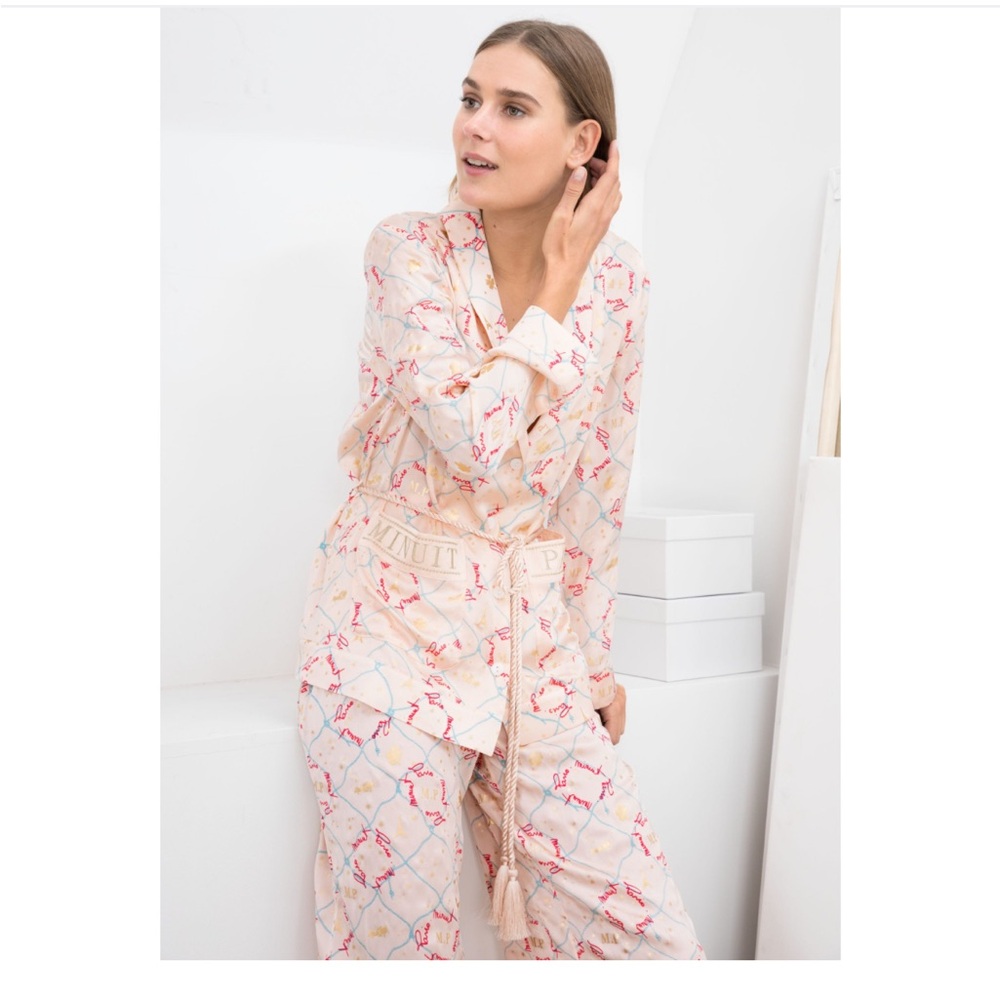 & OTHER STORIES Silk Lounge Shirt Only